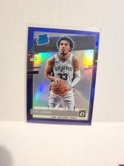 2020-21 Donruss Optic Rated Rookie #188 Tre Jones RC Purple Prizm Spurs